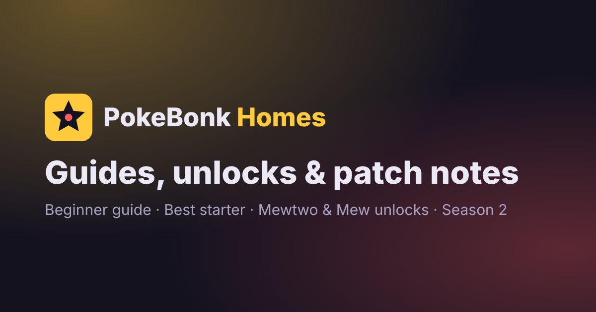 PokeBonk Build Planner: Plan & Share Your Partner, Moves and Lab Build